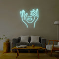 Aesthetic Face Neon Sign