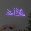Aesthetic Relax Neon Sign
