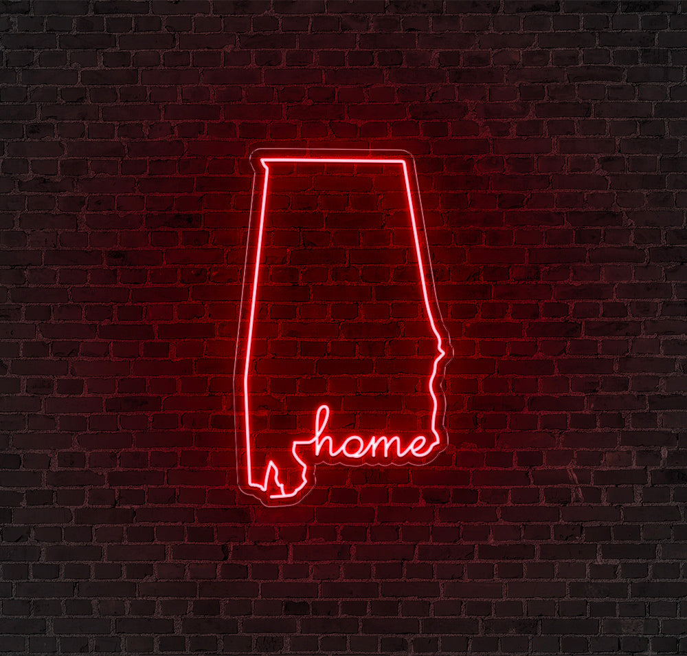 Alabama LED Neon Sign