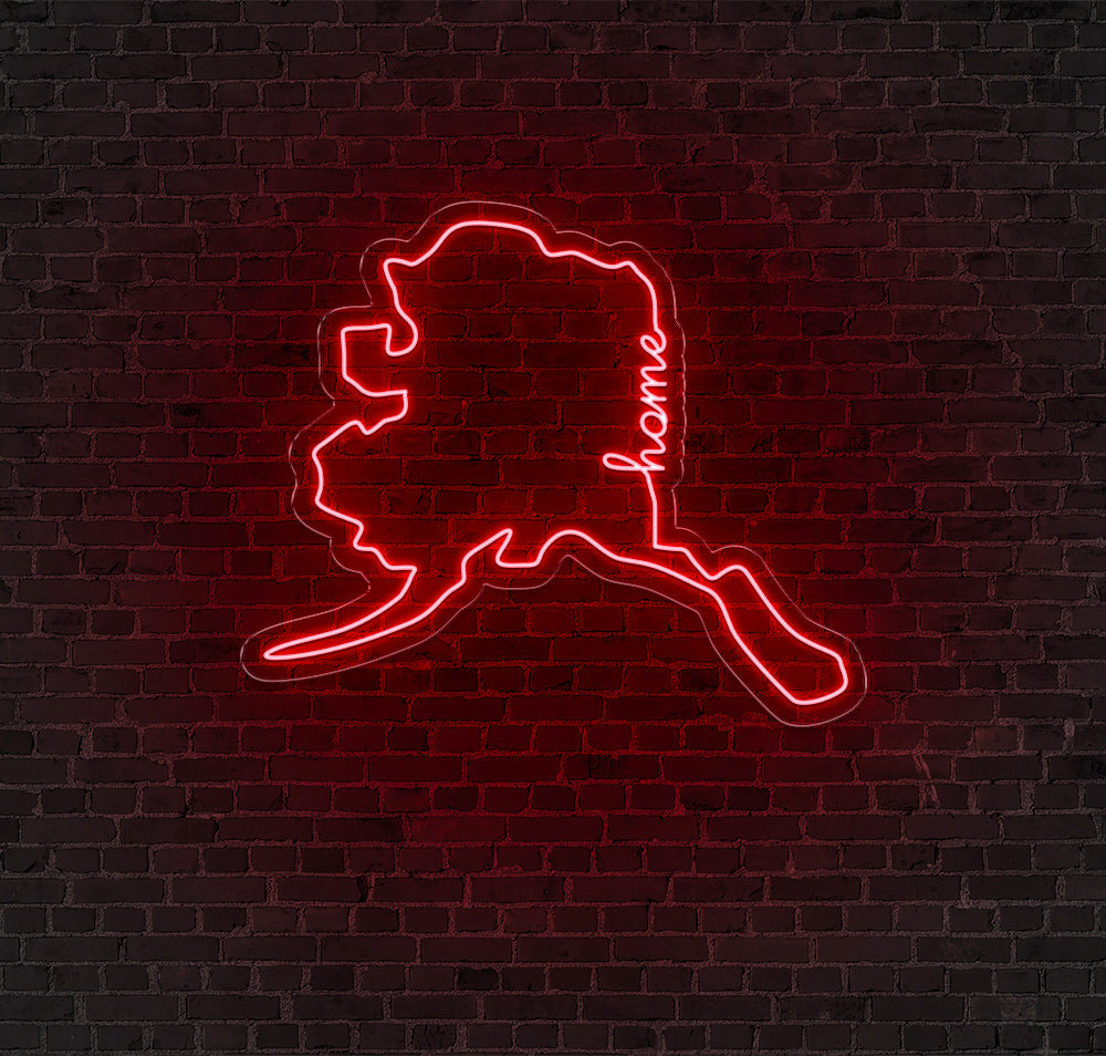 Alaska LED Neon Sign