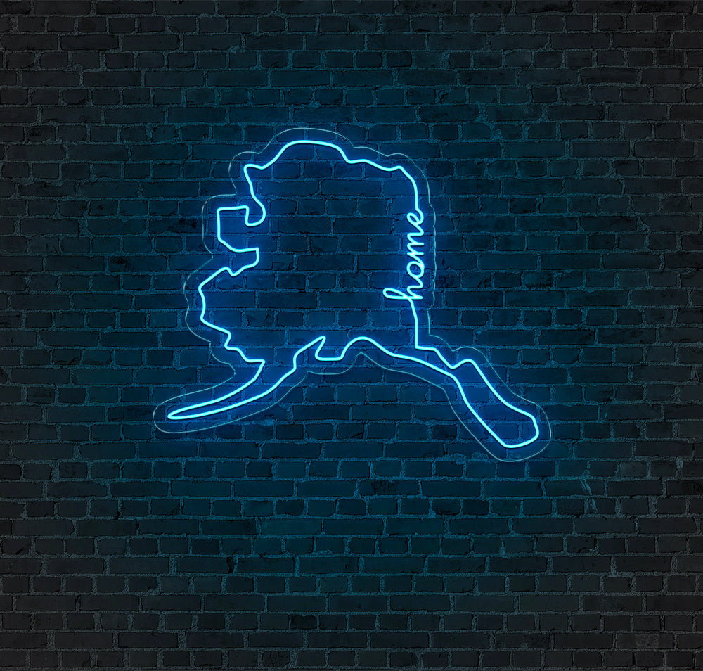 Alaska LED Neon Sign