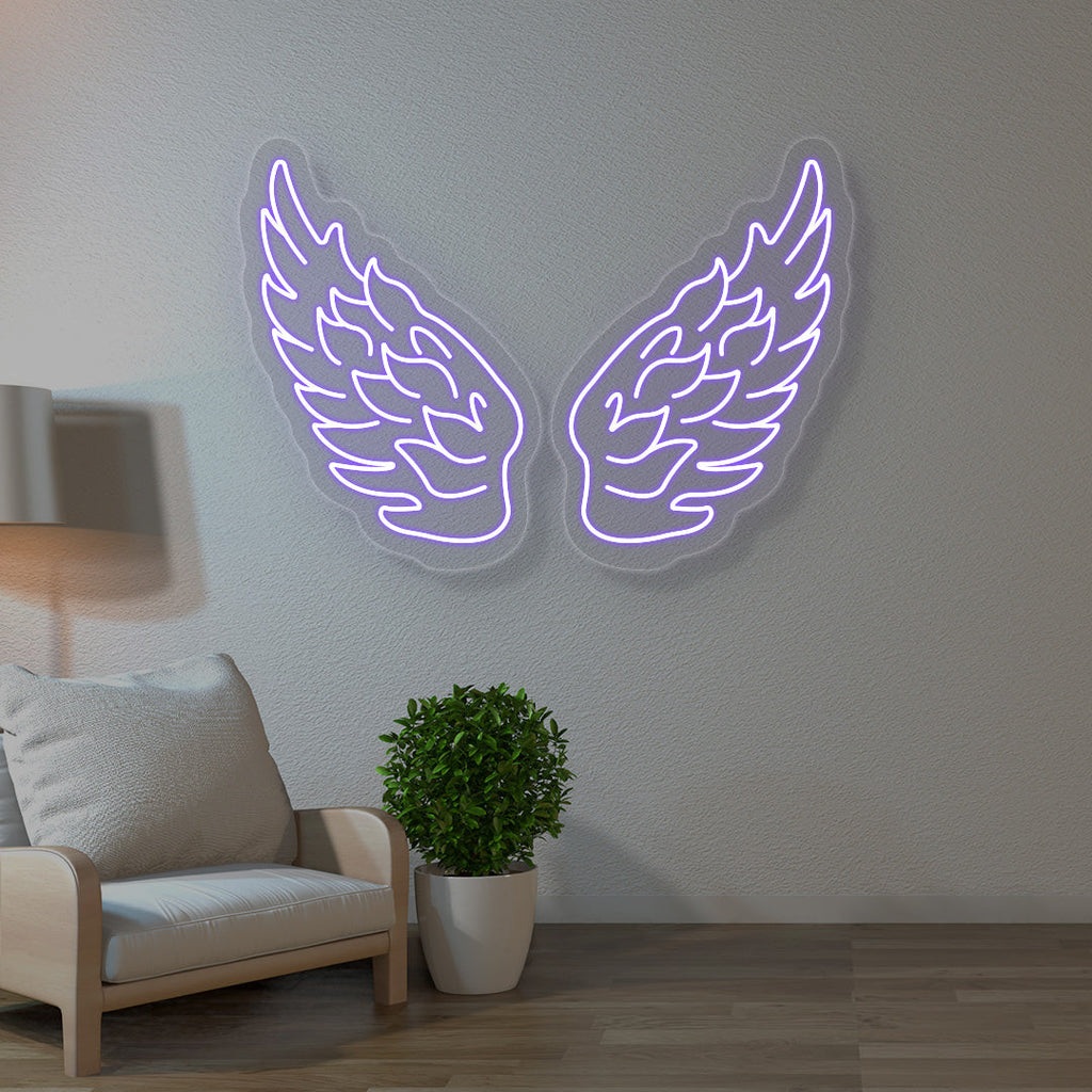 Angel Wings Neon Sign