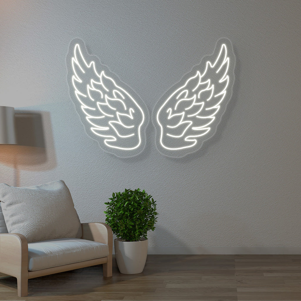 Angel Wings Neon Sign
