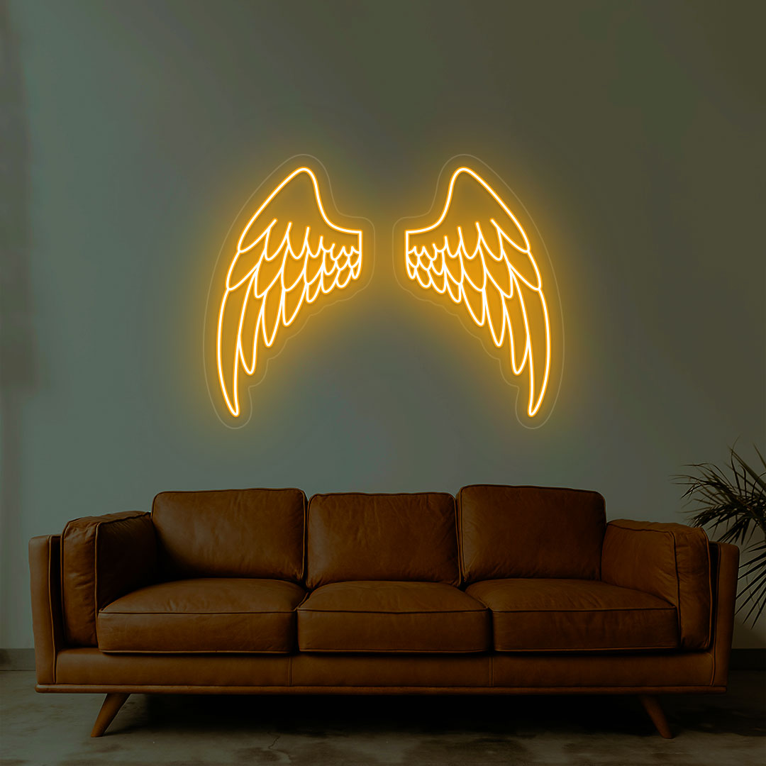 Angel Wings Neon Sign