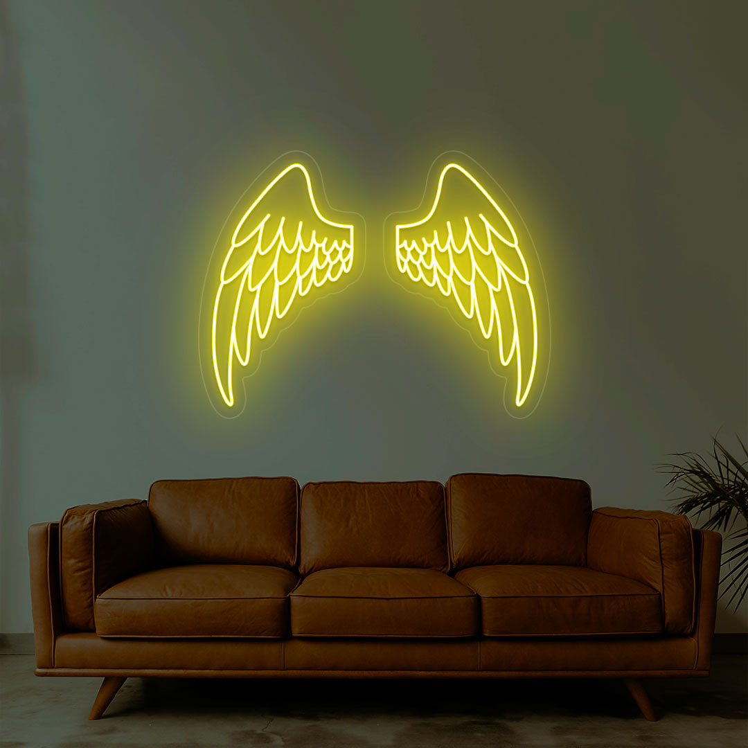Angel Wings Neon Sign