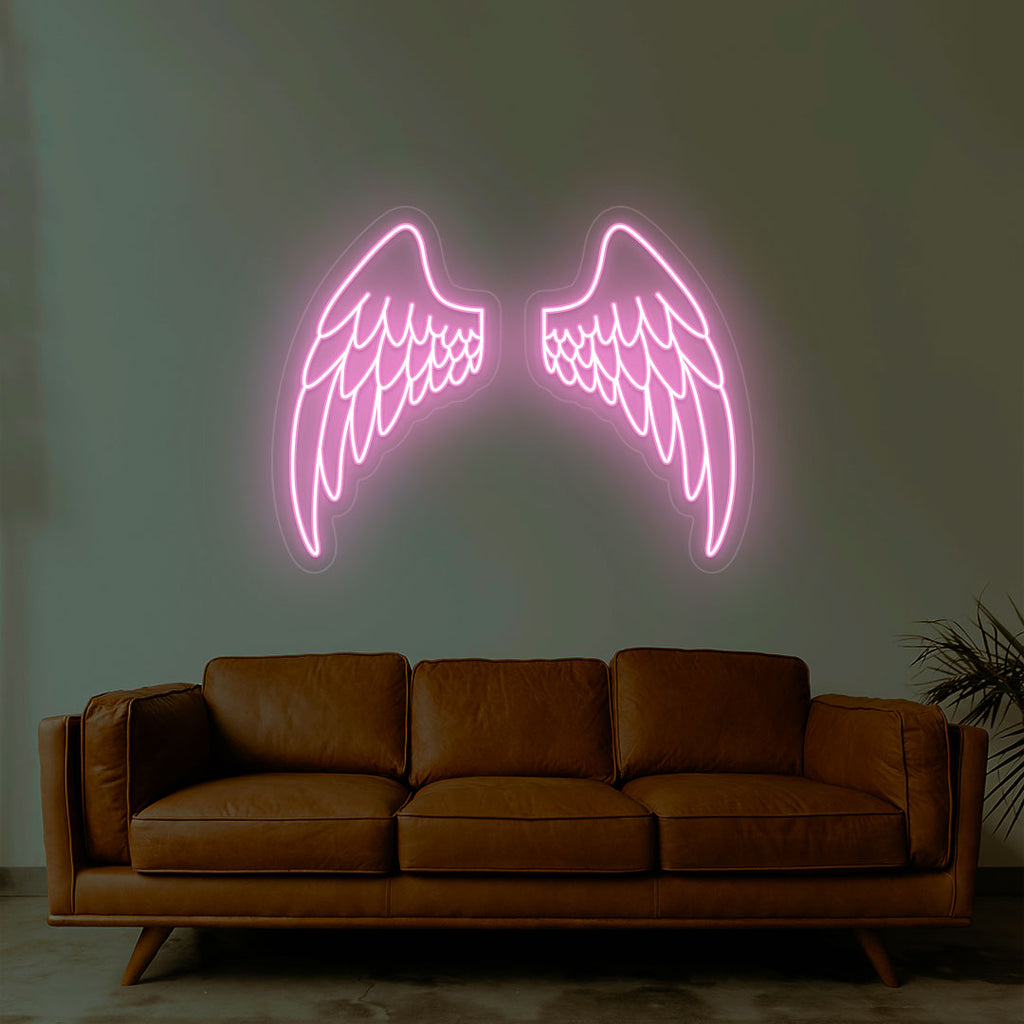 Angel Wings Neon Sign
