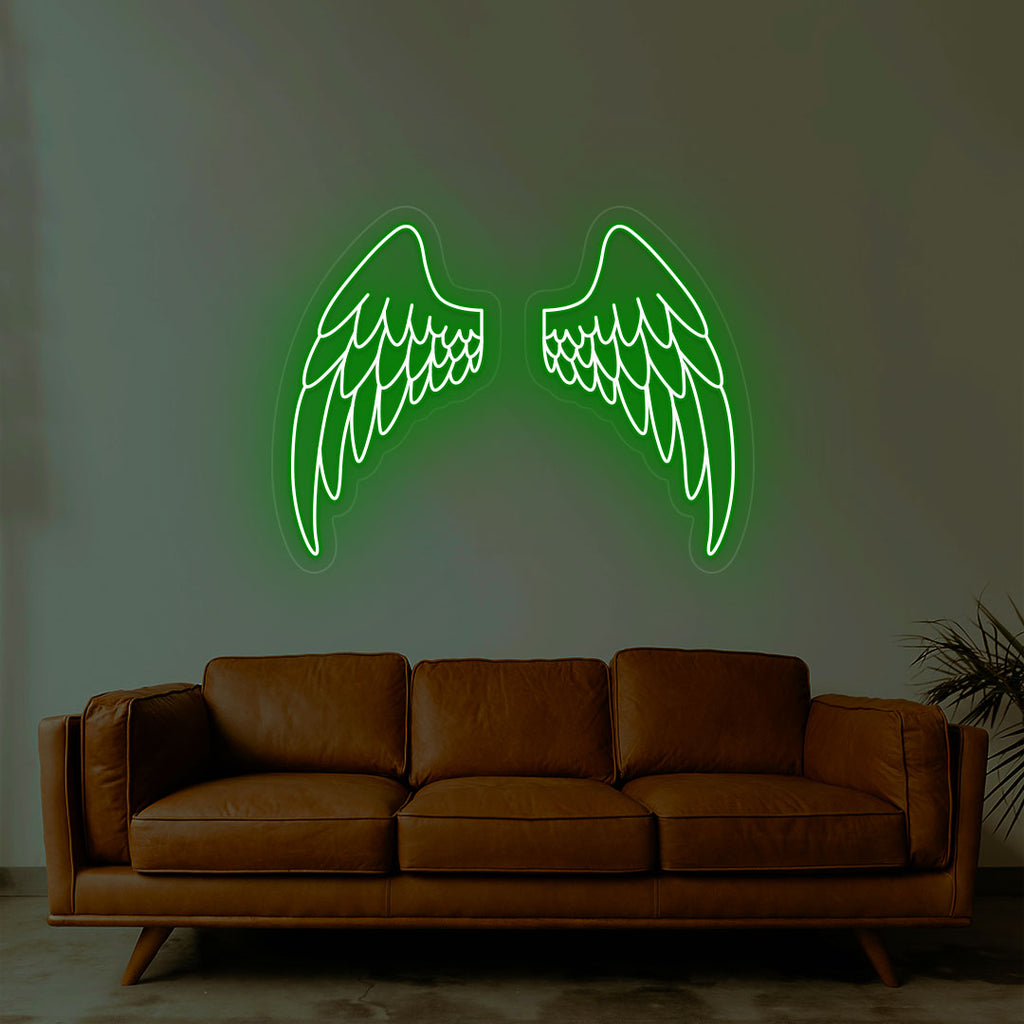 Angel Wings Neon Sign