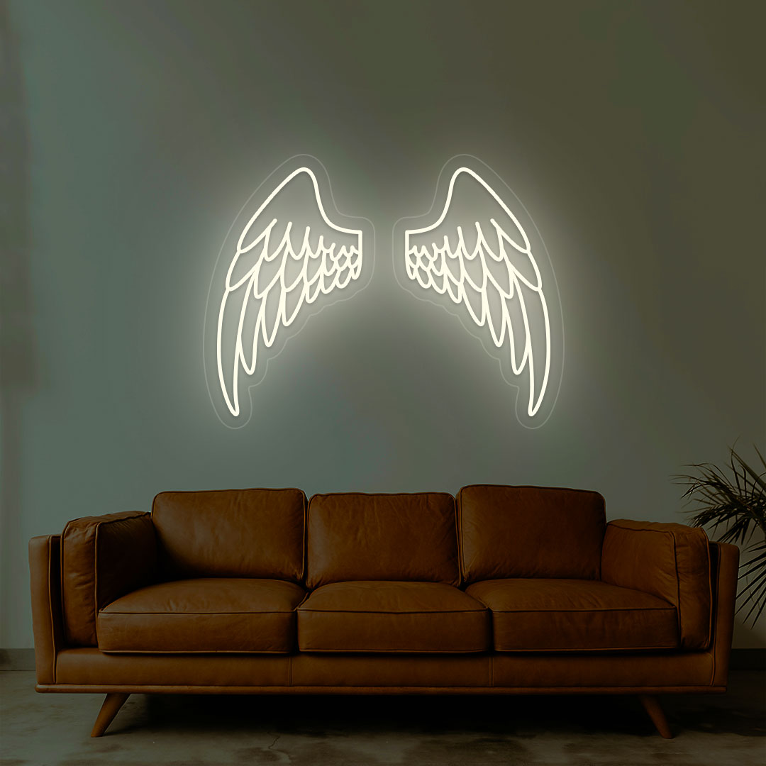 Angel Wings Neon Sign