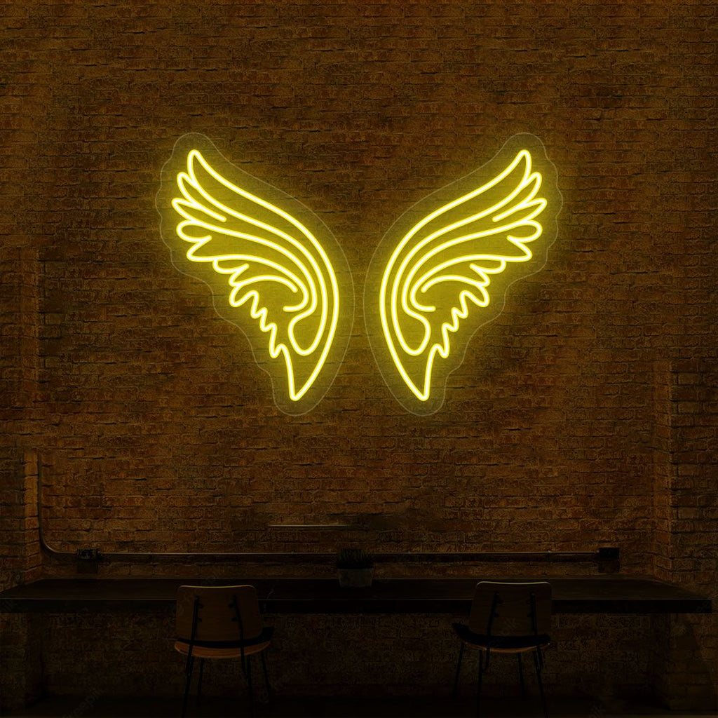 Angel Wings Neon Sign