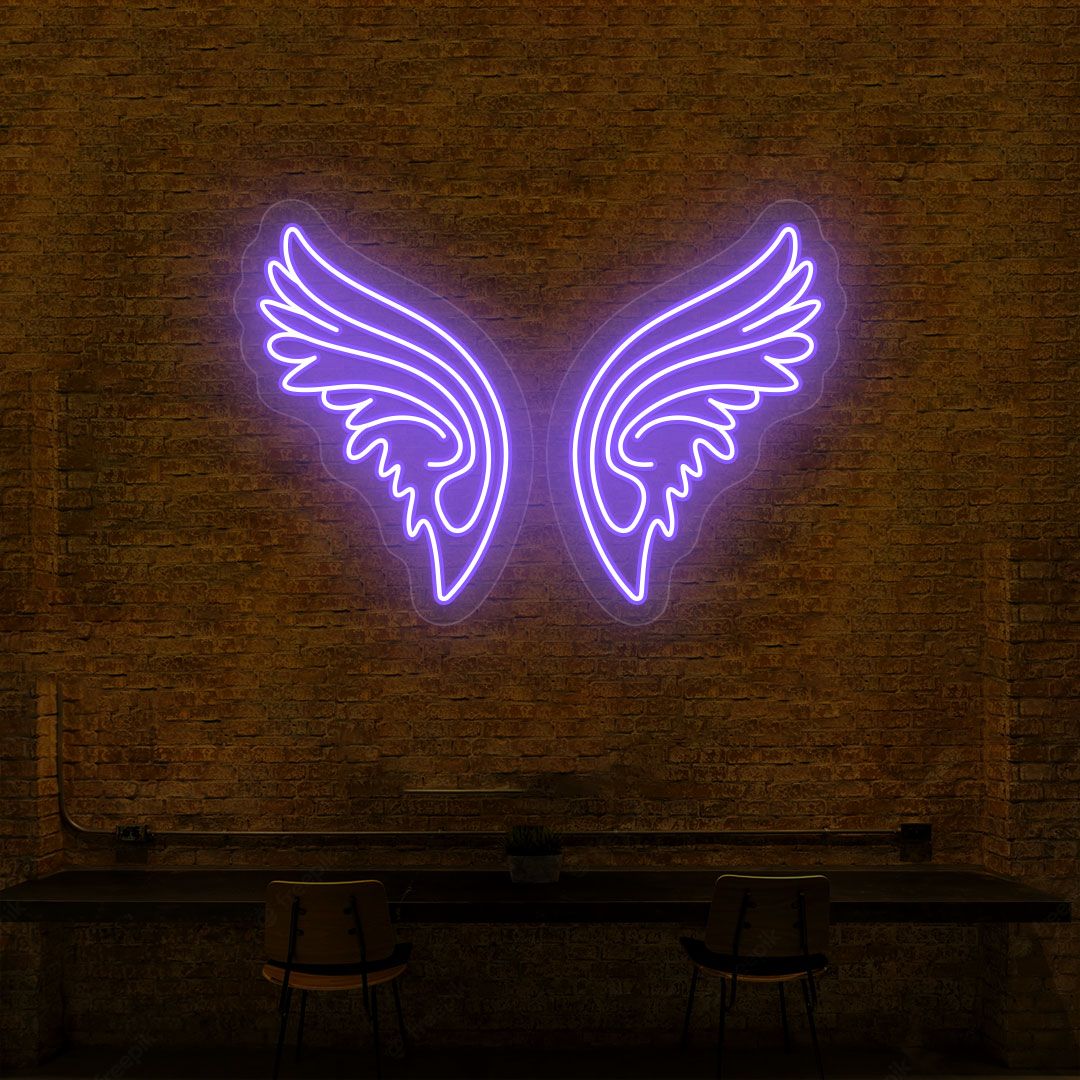 Angel Wings Neon Sign