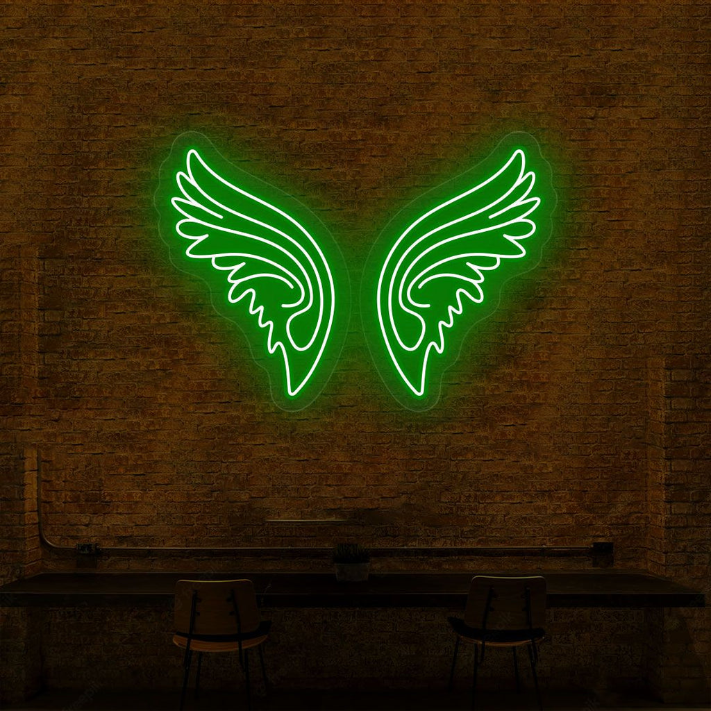 Angel Wings Neon Sign