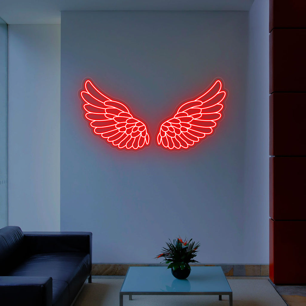 ArchAngel Wings Neon Sign