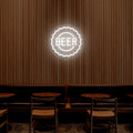 Beer Cap Neon Sign