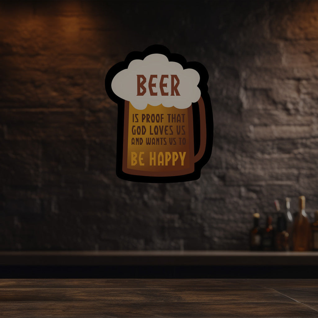 Beer Mug LED Neon Sign