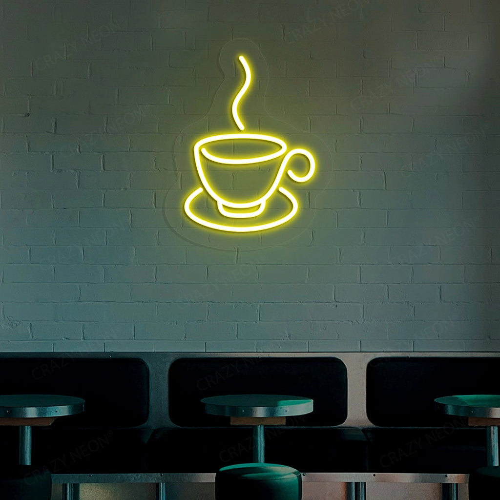 Coffee Mug Neon Sign