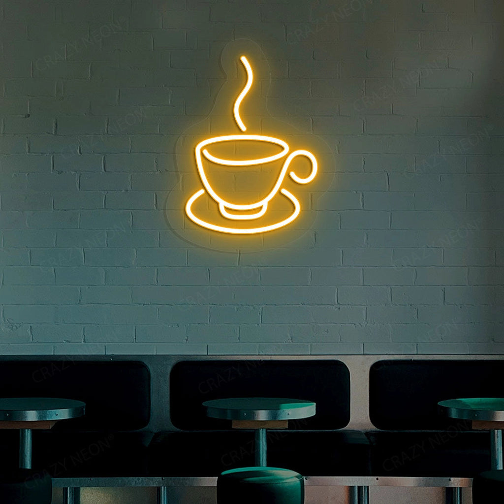Coffee Mug Neon Sign