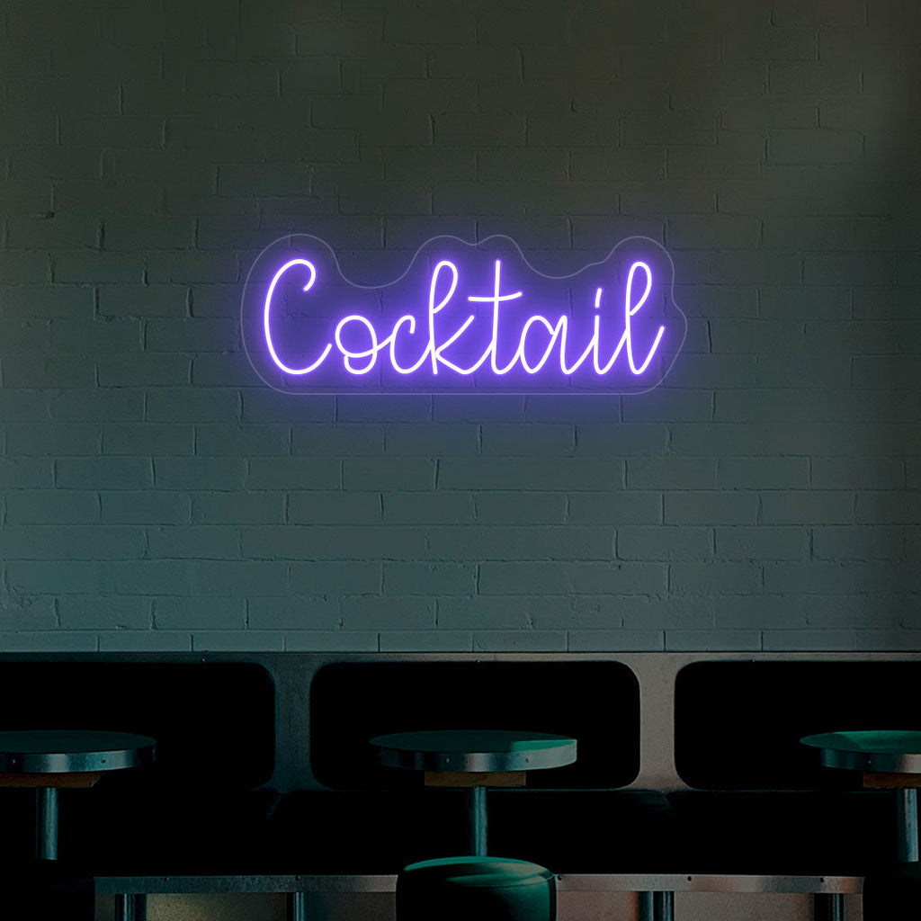 Crazy Cocktail Neon Sign