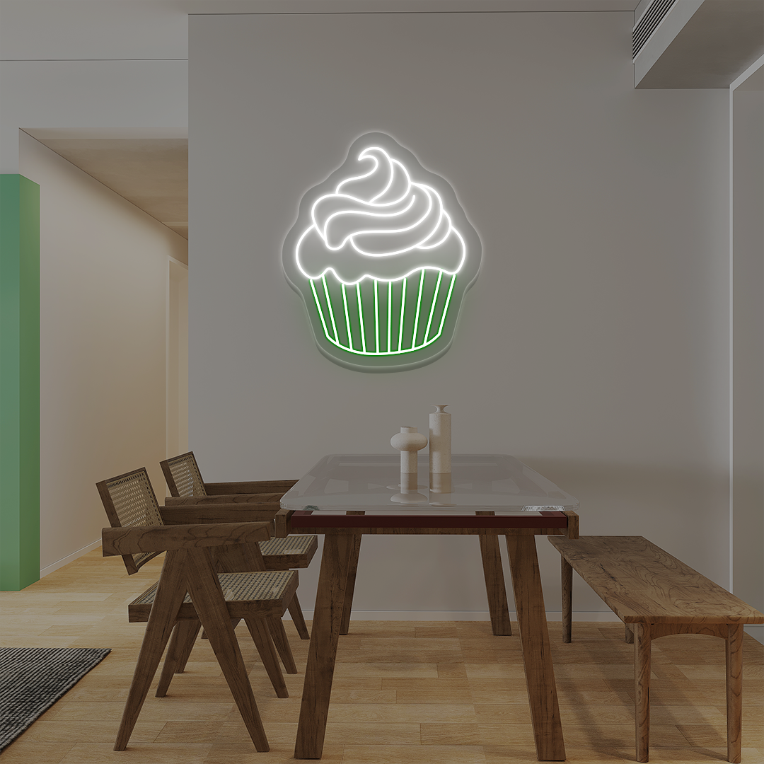 Cupcake Neon Sign