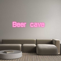 Custom Neon: Beer cave