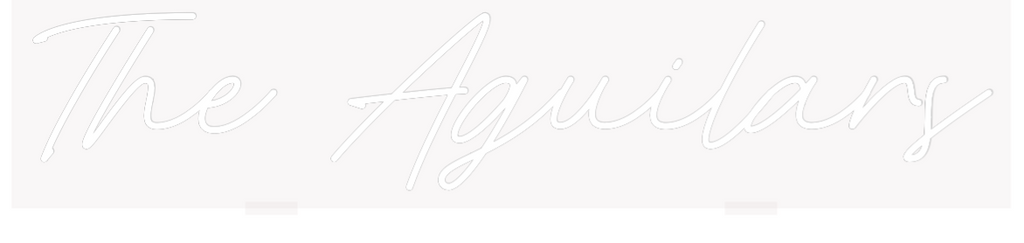 Custom Neon: The Aguilars