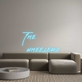 Custom Neon: The
 Wheelers