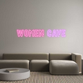 Custom Neon: Women Cave
