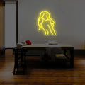Elegant Girl Neon Sign