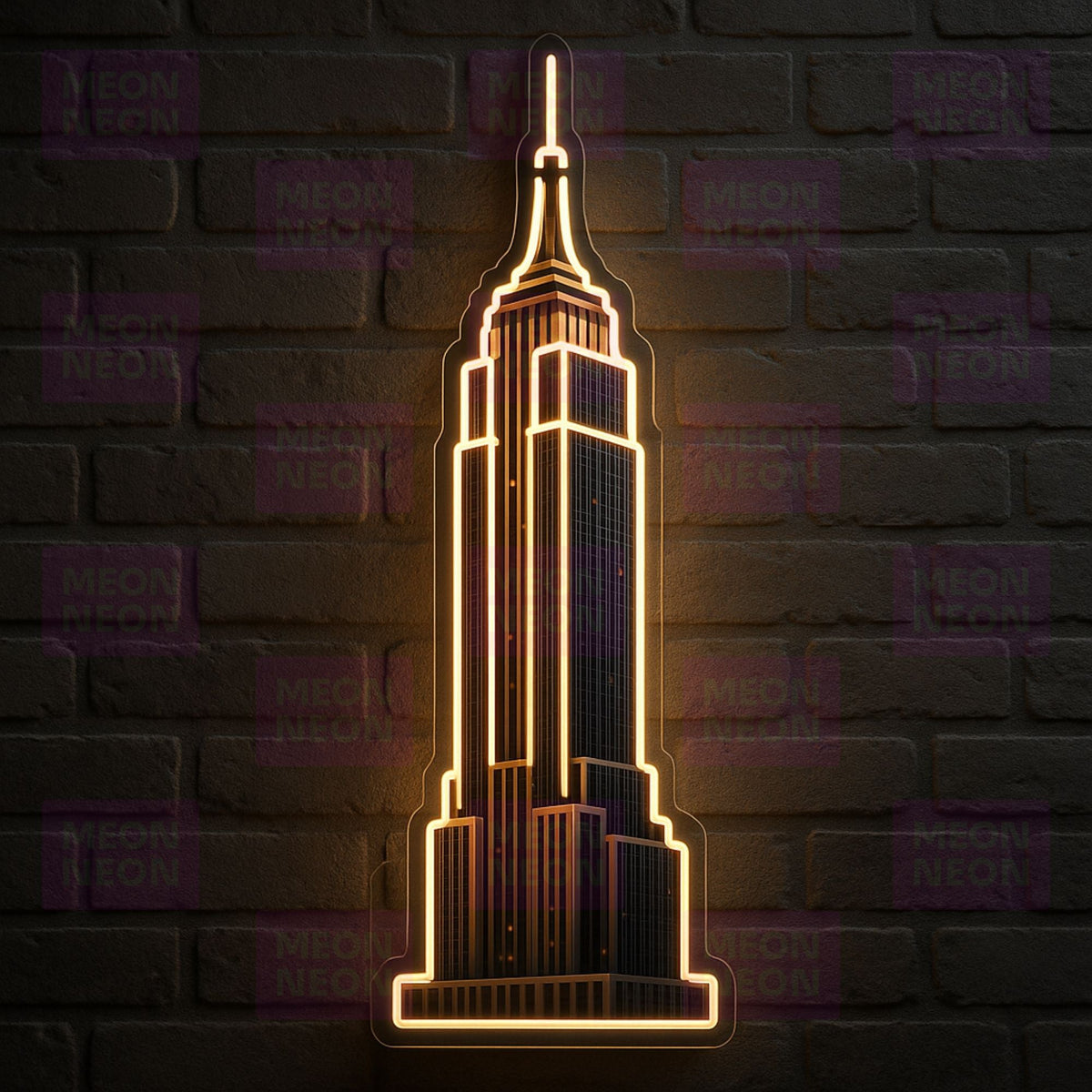 Empire State Building Neon Sign