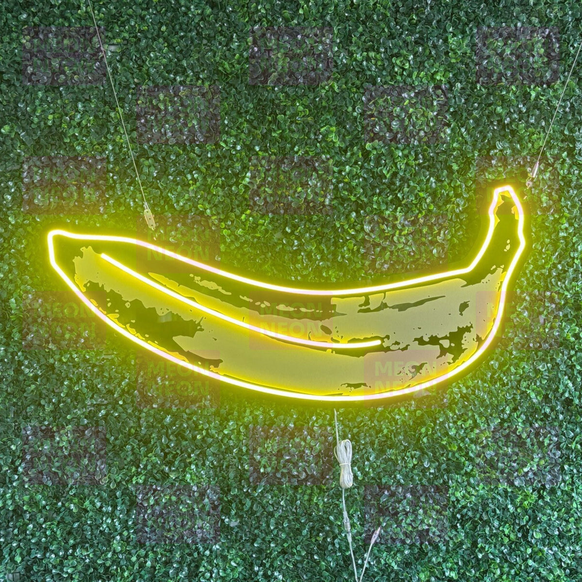 Famous Banana LED Neon Sign | Warhol Style Art