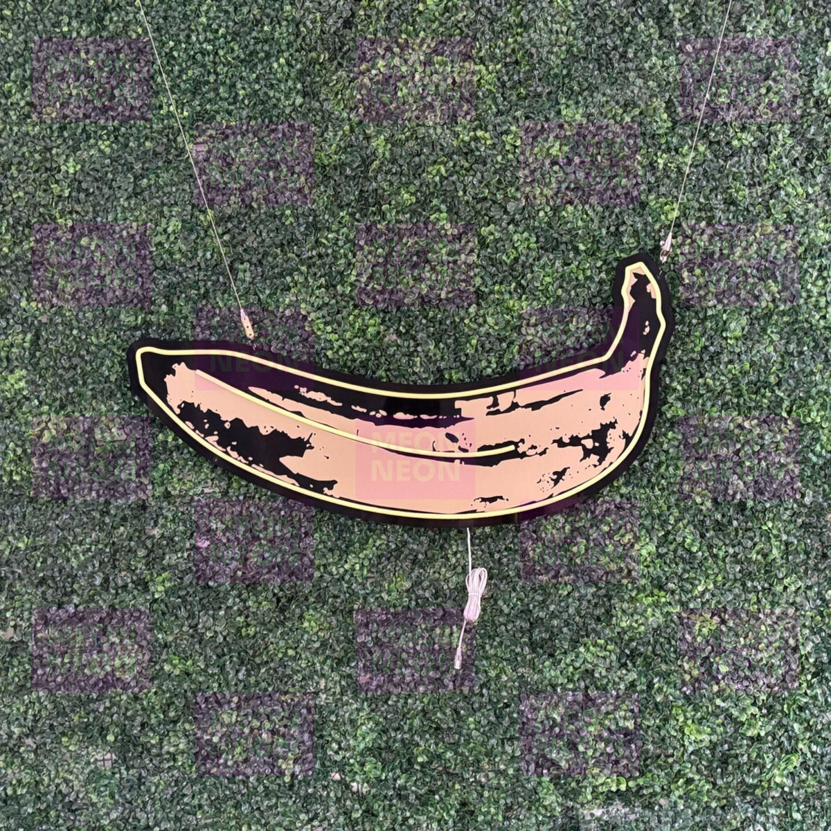 Famous Banana LED Neon Sign | Warhol Style Art