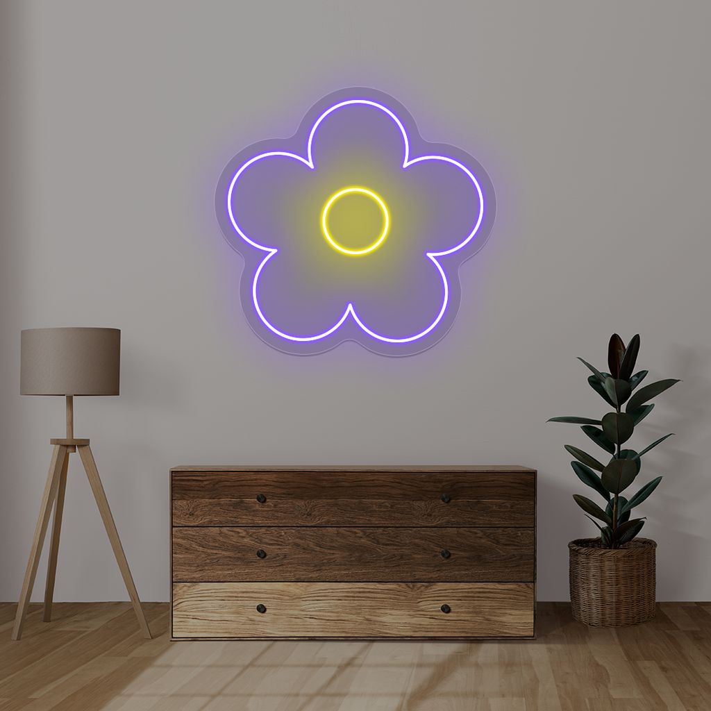 Flower Neon Sign
