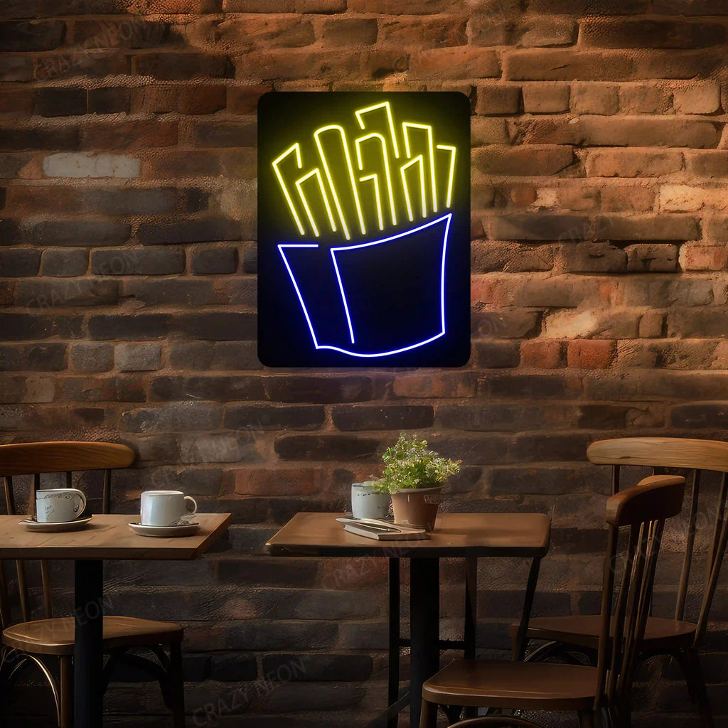 Fries Neon Sign