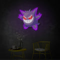 Gengar LED Neon Sign | Pokemon Wall Art