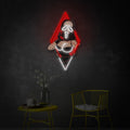 Ghost Lady LED Neon Sign | Pop Art Wall Decor