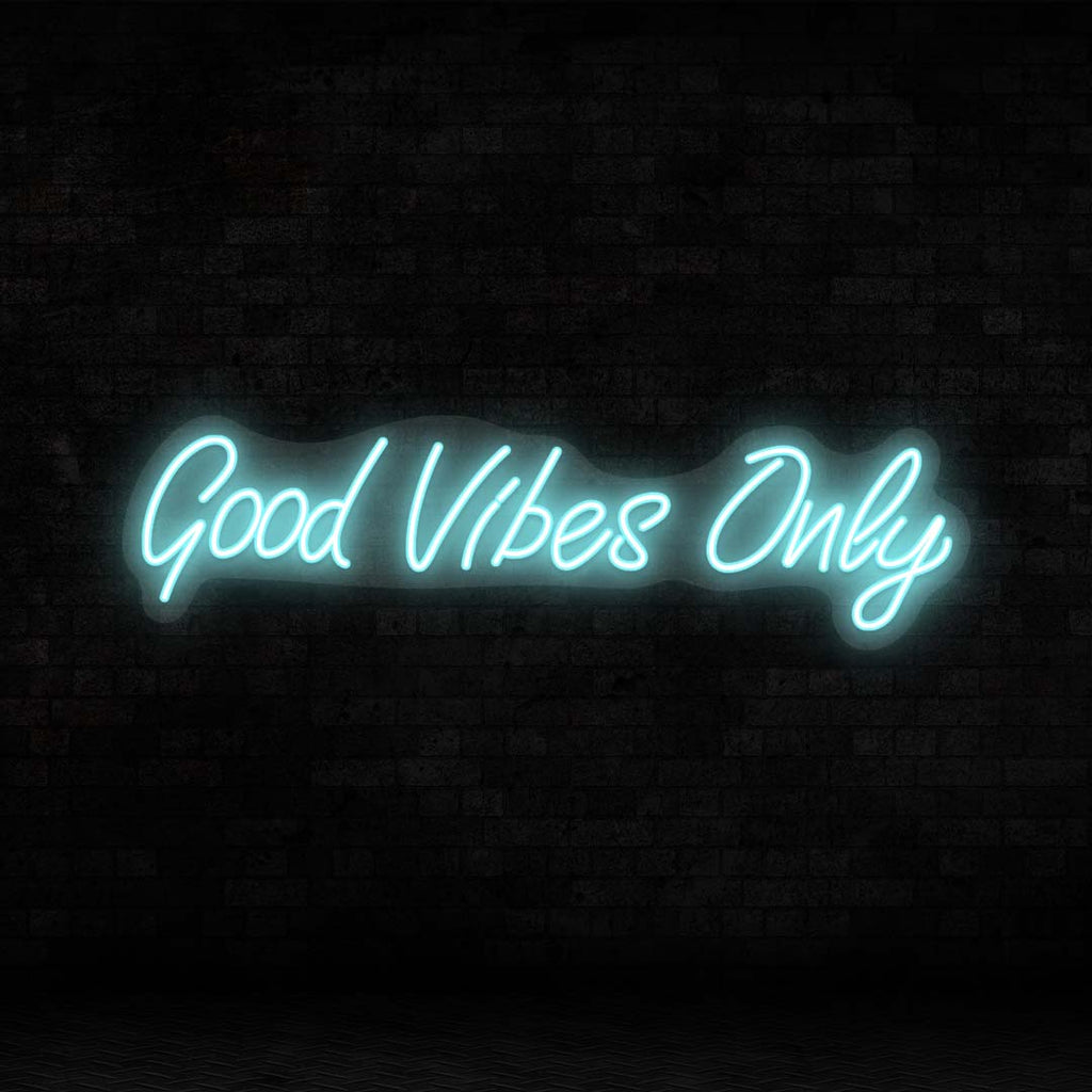 Good Vibes Only LED Neon Sign