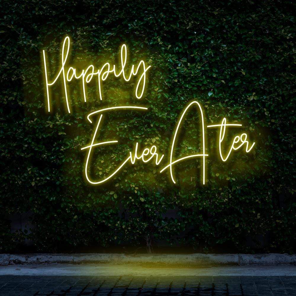 "Happily Ever After" Neon Sign