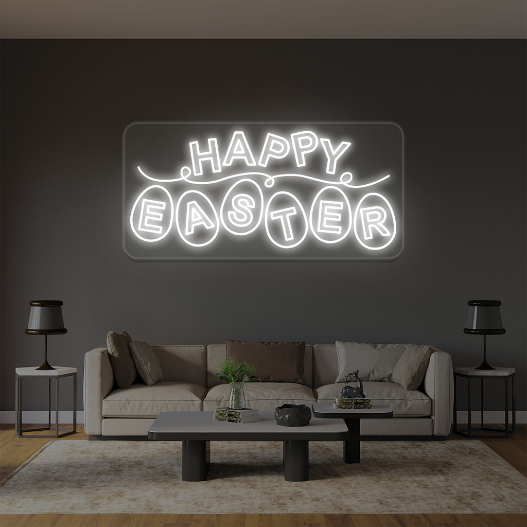Happy Easter Neon Sign