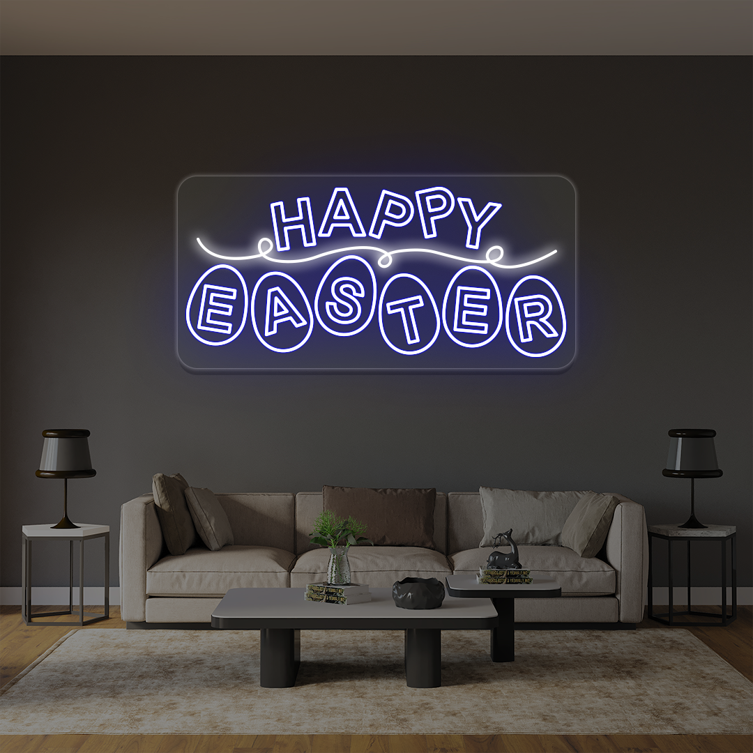 Happy Easter Neon Sign