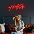 Hustle Neon Sign
