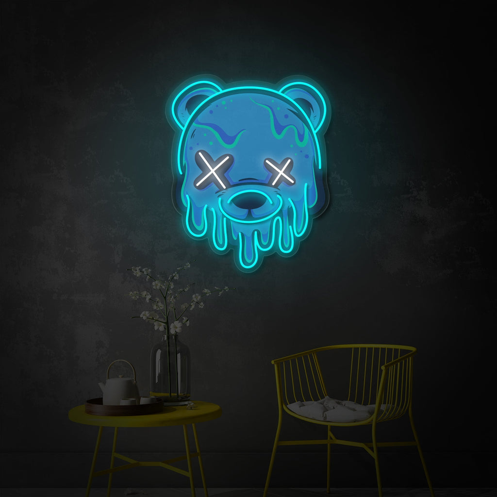 Ice Bear LED Neon Sign | Animal Wall Art