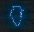 Illinois LED Neon Sign