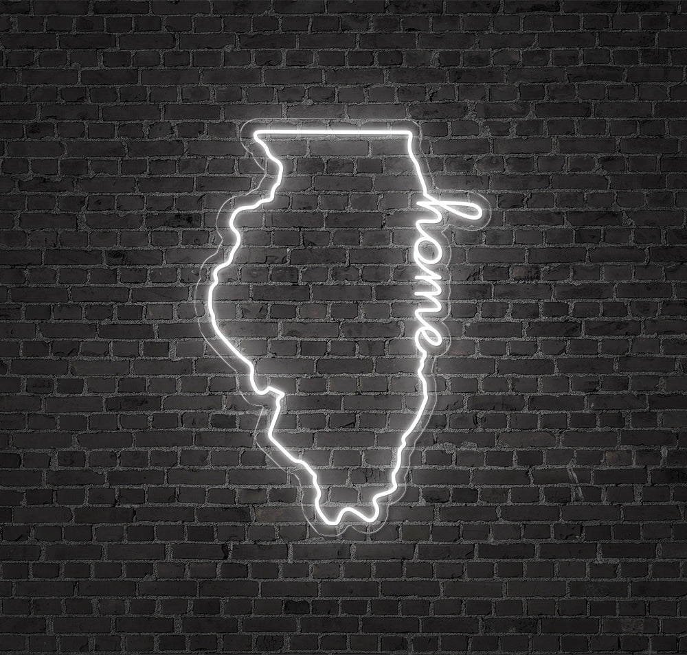 Illinois LED Neon Sign