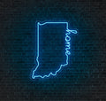 Indiana LED Neon Sign