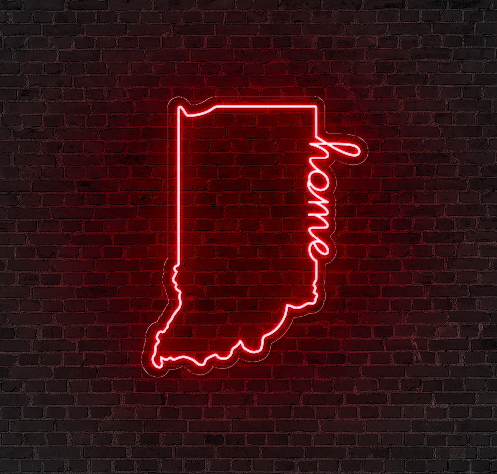Indiana LED Neon Sign