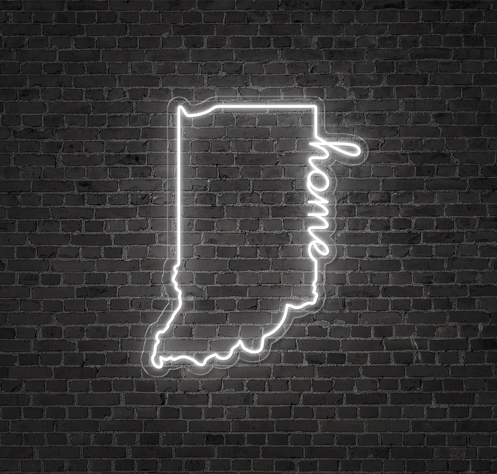 Indiana LED Neon Sign