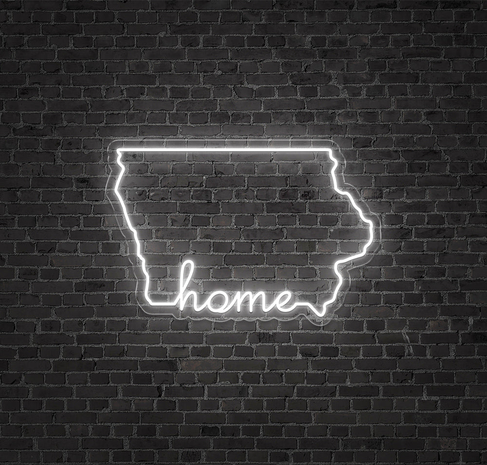 Iowa LED Neon Sign