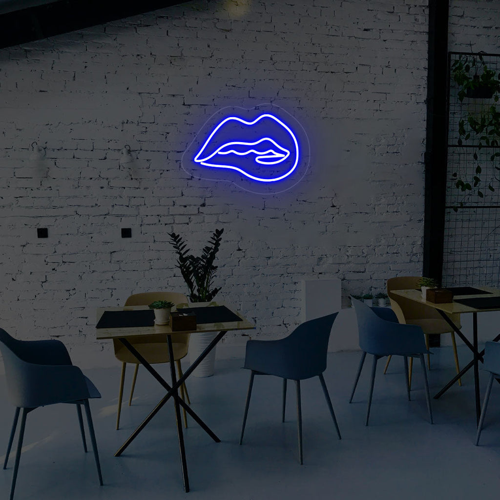 Irresistible Lips Neon Sign