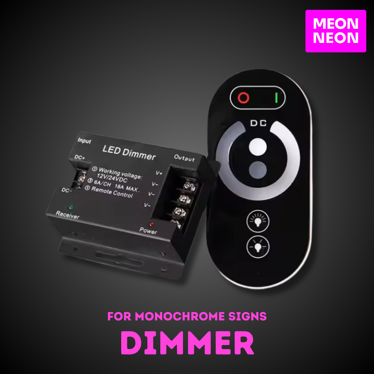 LED Remote Control & Receiver Bundle