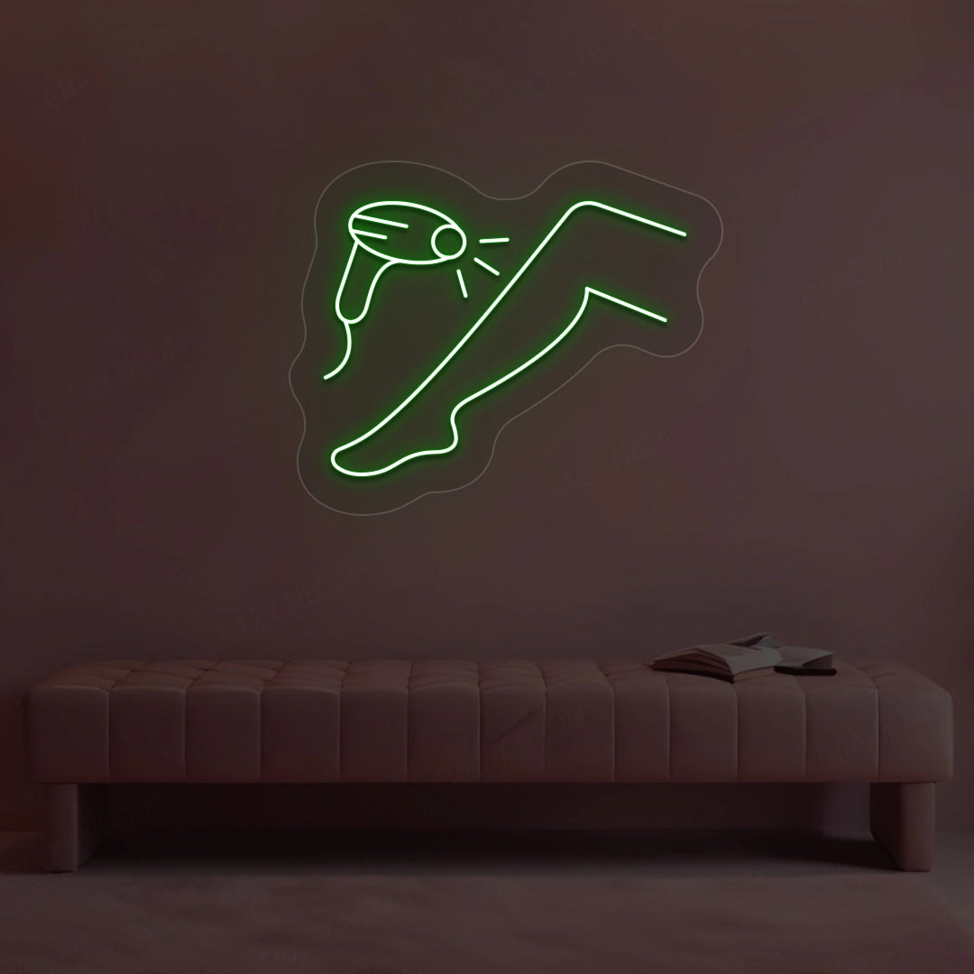 Laser Hair Removal Neon Sign