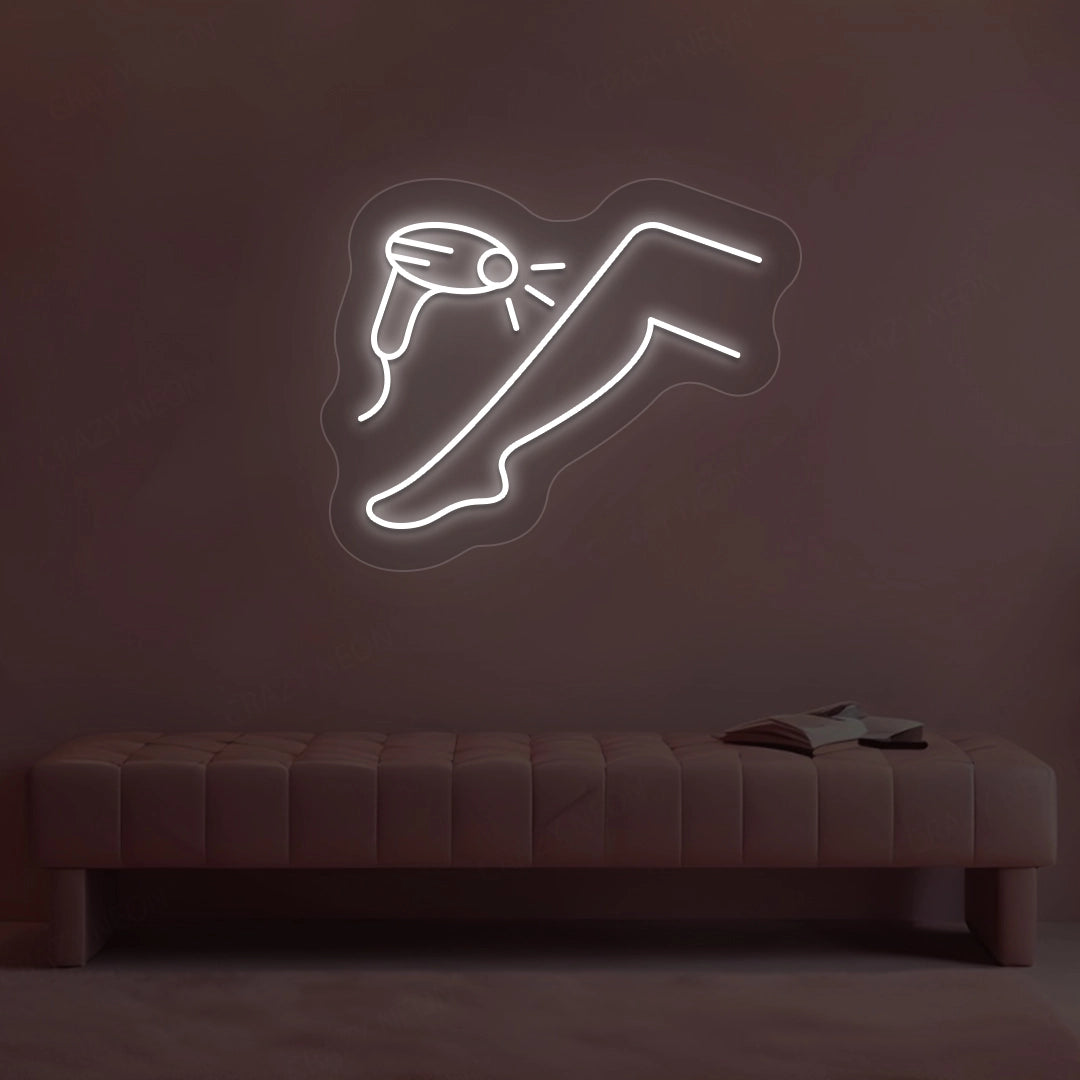 Laser Hair Removal Neon Sign